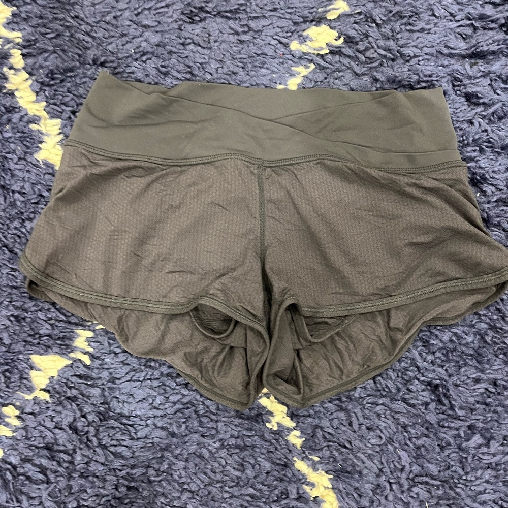 lululemon athletica Black Athletic Running Shorts